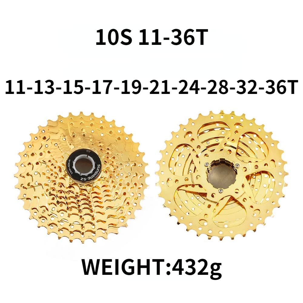 VARIAL 110 Mk-3 rim GOLD SHIMANO 左 Gold Amazon.com : Gold Bicycle Cassette Freewheel MTB Sprocket MTB